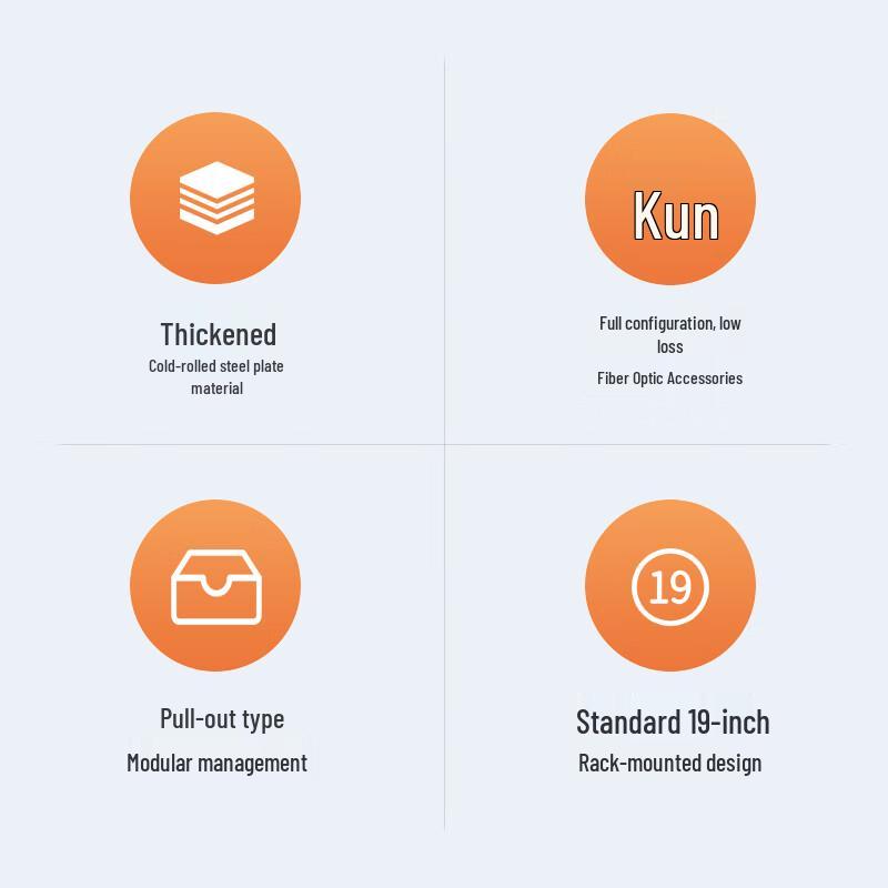netLINK 192-Core ODF Fiber Optic Distribution Frame, 10G OM3 LC
