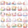 50 Cartoon Rainbow Rabbit Graffiti Stickers Personalized Decorative Guitar Notebook Suitcase DIY Waterproof Stickers