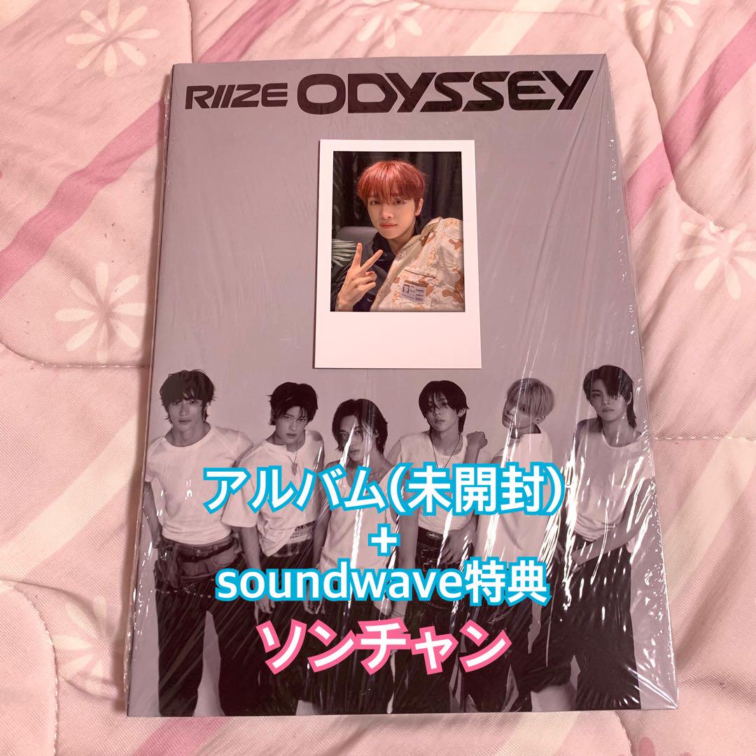 

[USED] Riize Odyssey Soundwave Songchan Polaroid Trading Card