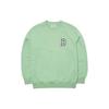 New MLB Base Logo Sweatshirts Unisex Green 3AMTB0221-43KAL