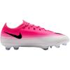 Nike Jr. Mercurial Vapor 17 Pro FG Low GS Zwart Multi Kinder Voetbalschoenen Roze Multi-Kleur IO8226-900