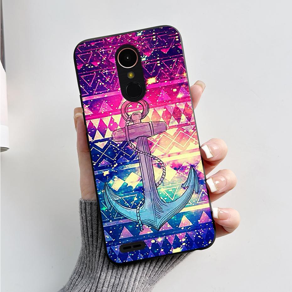 Case For LG K10 2017 X400 M250N /K20 Plus 5.3" Stylish Pattern Silicone Soft Phone Back Cover For LG K10 2017 Cases Bumper Coque