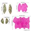 Butterfly /dragonfly /Angel Wing Decor Earring Silicone Mold for Epoxy Resin Diy Craft Backpacks Pendant Ornament Jewelry Making