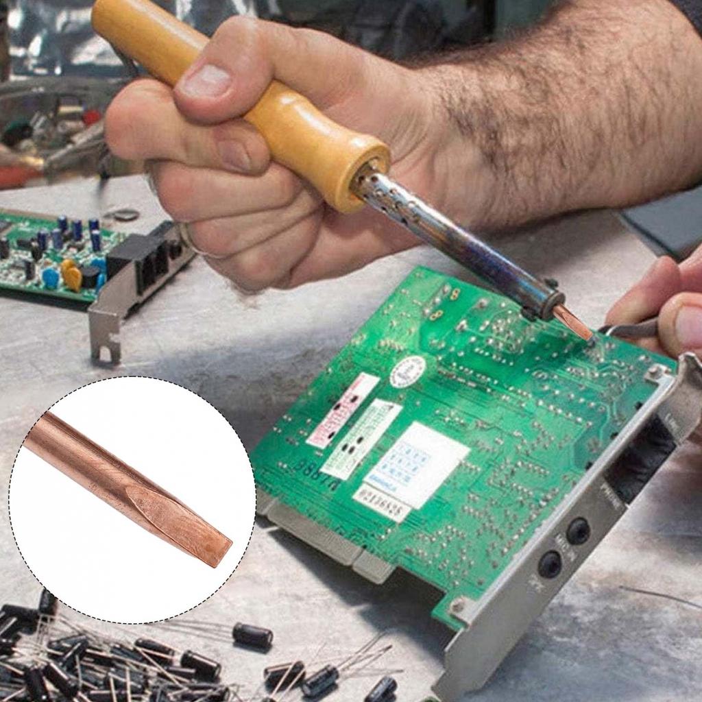 5.5 Mm Soldering Iron Tip 70-71 Mm Effective Cleaning