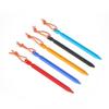 18cm Super Light Aluminum Alloy V-Shaped Tent Stakes with Rope, Outdoor Triangular Ground Stakes, Reinforced Tent Accessories.
