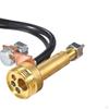Copper Welding Panel Adapter Detachable Mig Insulating Fast Wire Feeding Socket Replacement