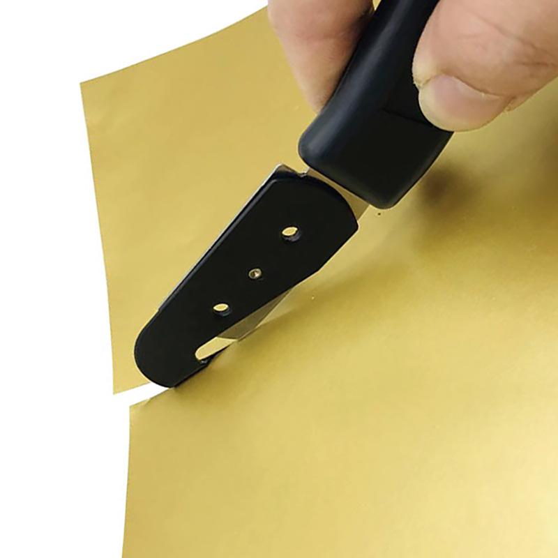 ALIWRAP Safety Double Heads Vinyl Cutter Car Wrap Film Paperback Slitter Carbon Film Sticker Cutting Tool with Metal BladeWindshield Washer Pumps 7