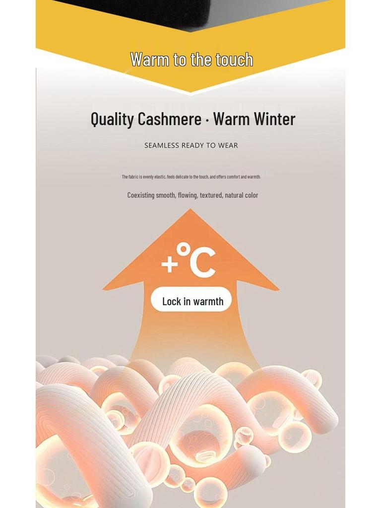 Męska Gruba Grzana Kaszmirowa Bluza Rozpinana z Zamkiem - Jesień/Zima Wełniany Sweter Nowość