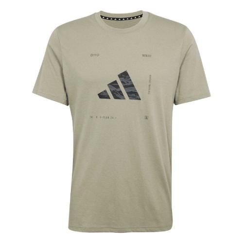 Adidas Mens Camo Logo T-Shirt