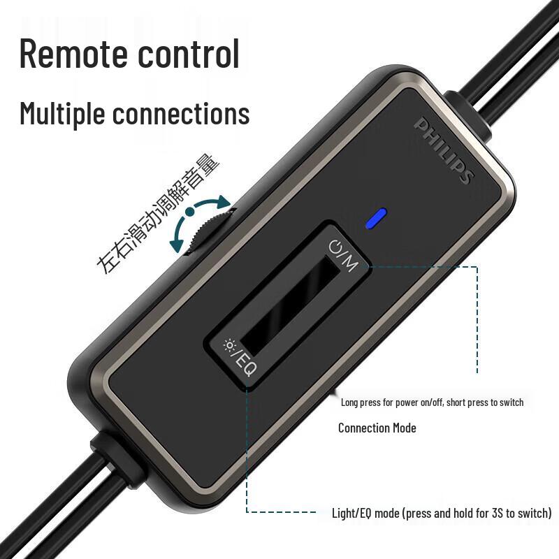 Philips SPA710 Gaming Desktop Bluetooth Speakers CN Plug (adapter Included)