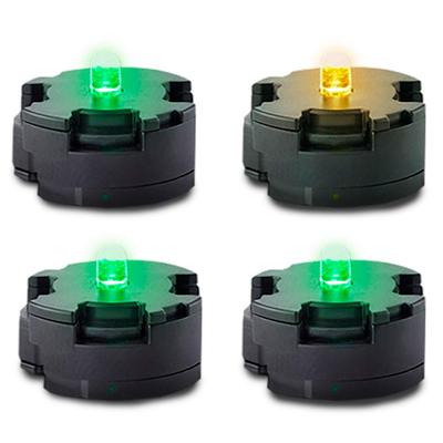 Felimore LED LED-Lichtteile für Kunststoff- und Modellbausatz, 4er-Set, Gunpla, Modelle, Gebäude,