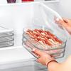 Food storage boxes, multi-layer sealed refrigerator storage boxes, freezer food storage boxes, kitchen storage gadgets