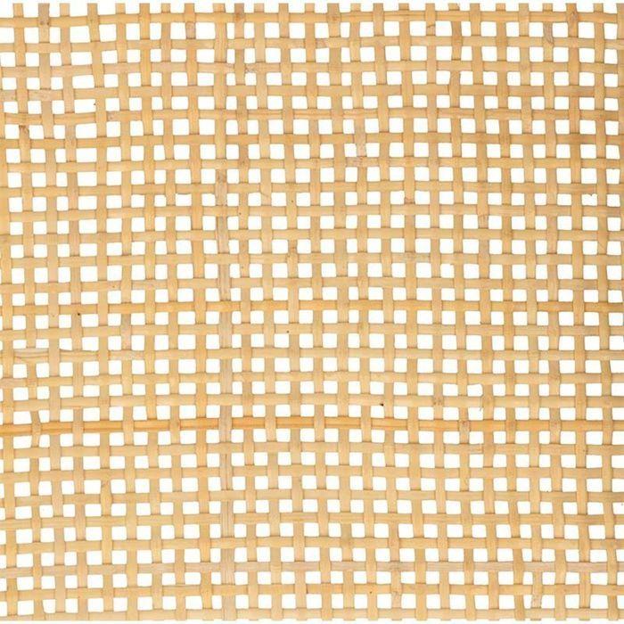 Rouleaux de cannage en rotin - ARTEMIO - 30 x 50 cm - Mailles fines - Beige - Mixte