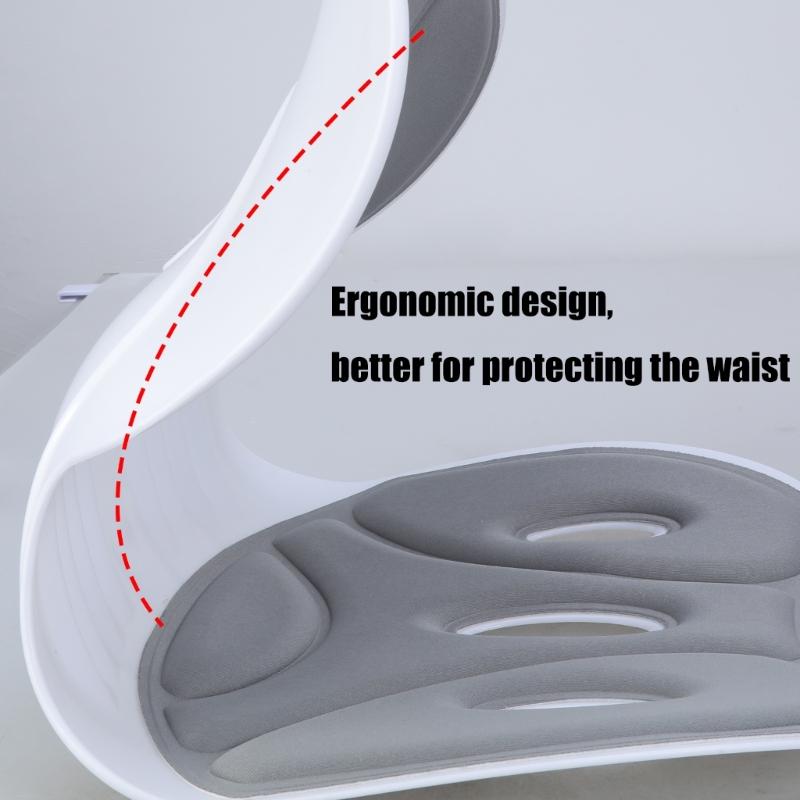 Chair Wrist Cushion Adjustable Sitting Pose Corrector Seat Pad With Orthopedic Back Support For Office Chair Home Desk