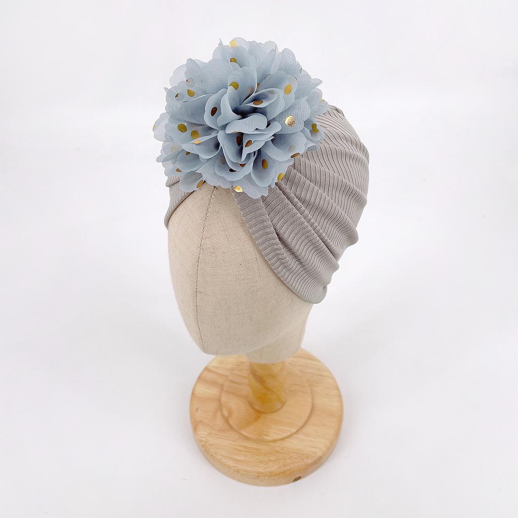 Cross-Border New Baby Hat: Flower, Comfortable & Breathable - Cute Children's Hat