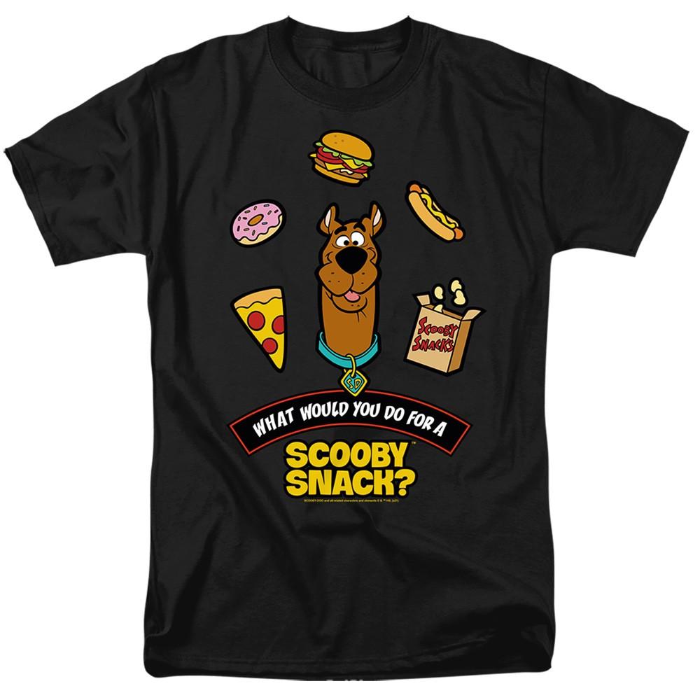 Scooby-Doo! - Wwyd For A Scooby Snack? - Adult Unisex T-Shirt - Black M