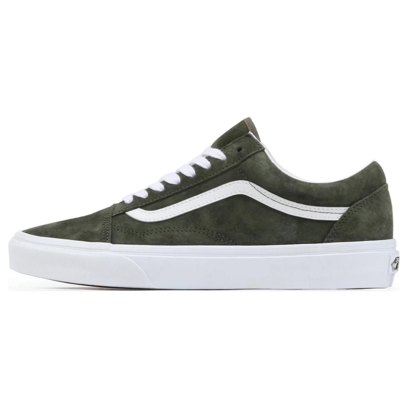 

Vans Old Skool Pig Suede - Кроссовки унисекс с рисунком виноградных листьев, зеленые VN0A4BW250K 37