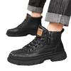 Autumn and Winter New Mid-to-high-top Outdoor Retro Casual Martin Boots, Leather Shoes and Boots Are Versatile