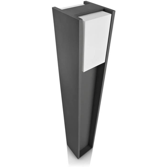 PHILIPS Bridge Lampe de jardin - Gris foncé - 1x14W - 230V