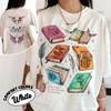 Women Retro Fan Of ACOTAR Series Two Sided Comfort Shirt The Bat Boys Velaris Book Lover Unisex Y2K Top Daily Trendy Streetwear