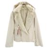 MAX&CO Fake Leather Jacket 40 Ivory Women Used