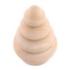 Premium-Blank DIY Wooden Christmas Tree Peg Party Cake Toppers Pack Of 60