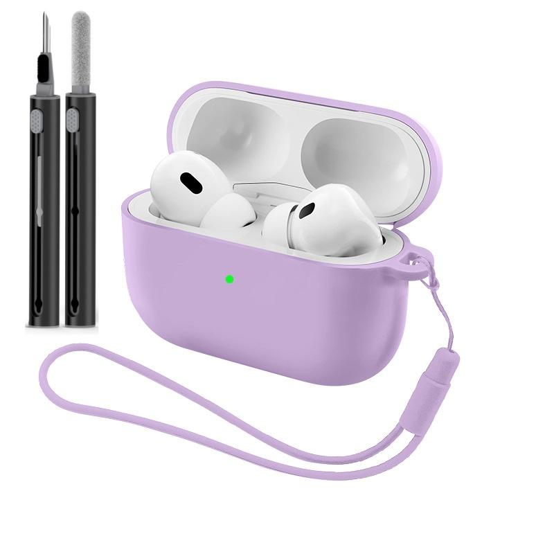 (2026 New) for AirPods Pro 3 Soft Silicone Case Cover For AirPods Pro 3rd Generation Shockproof Protector Case with Cleaner Kit