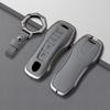 Car Smart Key Case Cover for Porsche New Cayenne Panamera 911 992 Taycan Metal Leather Protect Shell Interior Accessories