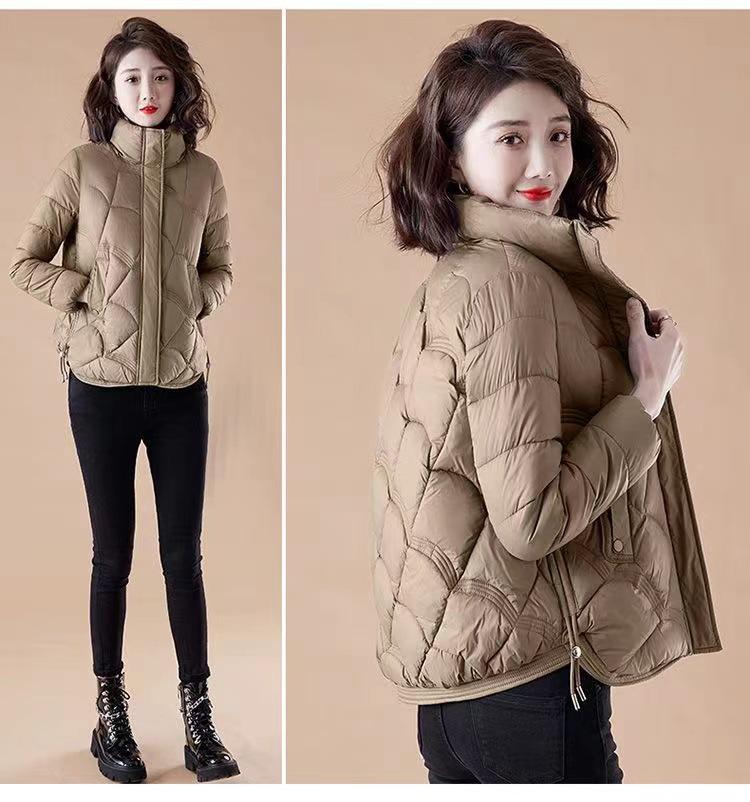 Women's Petite Loose-Fit Short Down Cotton Jacket - Autumn/Winter 2026