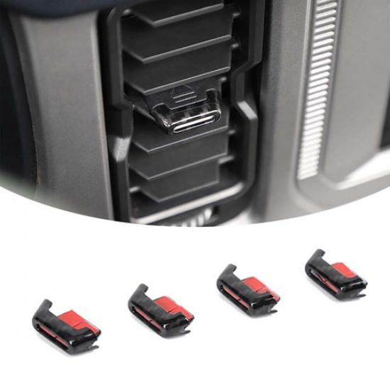 Central Console Air Condition AC Vent Adjust Trim Cover For Ford Bronco -23