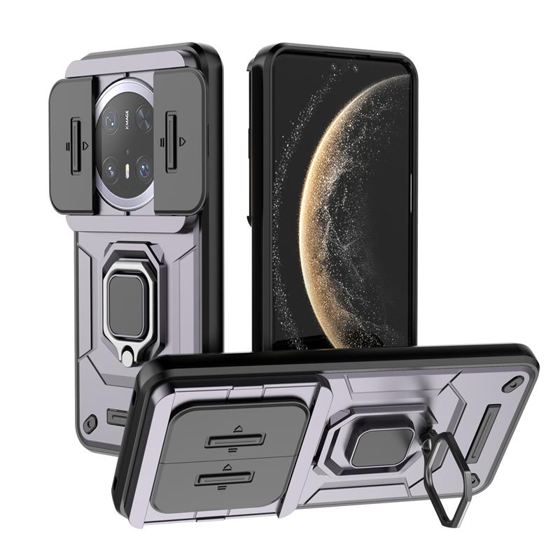 

Для Huawei Mate 70 Pro Чехол Чехол Huawei Mate 70 Pro Capas Новый противоударный задний слайдер-держатель для объектива Fundas Huawei Mate 70 Pro For Mate 70 Pro фиолетовый