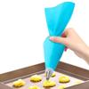 New 8/26Pcs/Set Silicone Pastry Bag Tips Kitchen Cake Icing Piping Cream Cake Decorating Tools Reusable Pastry Bags+24 Nozzle Se