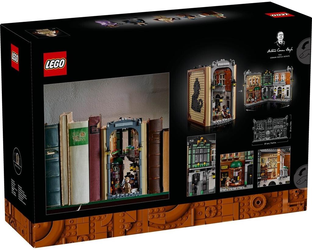 LEGO Constructor Walkie-talkie, Set Sherlock Holmes: Book Corner (10351)