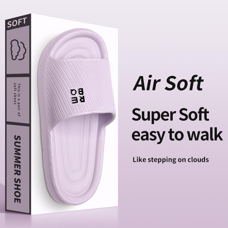 

Мужские летние сандалии для отдыха на открытом воздухе с толстой подошвой и мягкой подошвой, препятствующей скольжению 44-45 фиолетовый