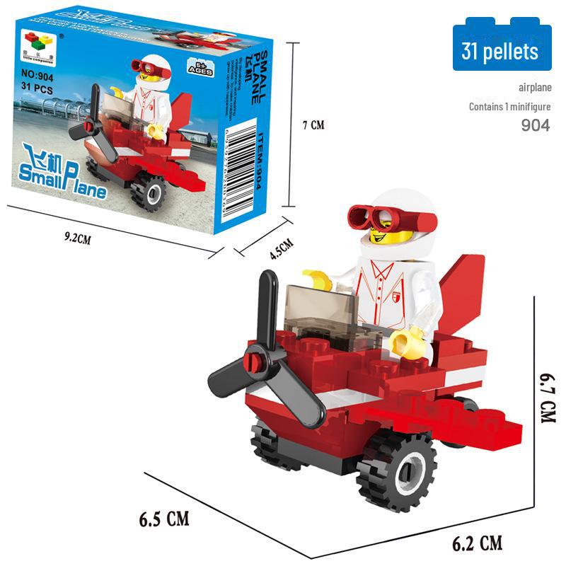 

«Мини-игрушка-машинка для детей, развивающая строительный блок — подарок для обучения в детском саду»