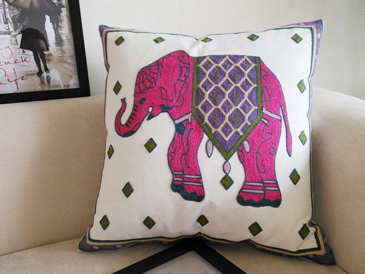 Stickerei Kissenbezug Kissen Heimdekoration Kissen Kissenbezug Sofa Dekokissen Dekoration Capa De Almofada Cojines Coussin