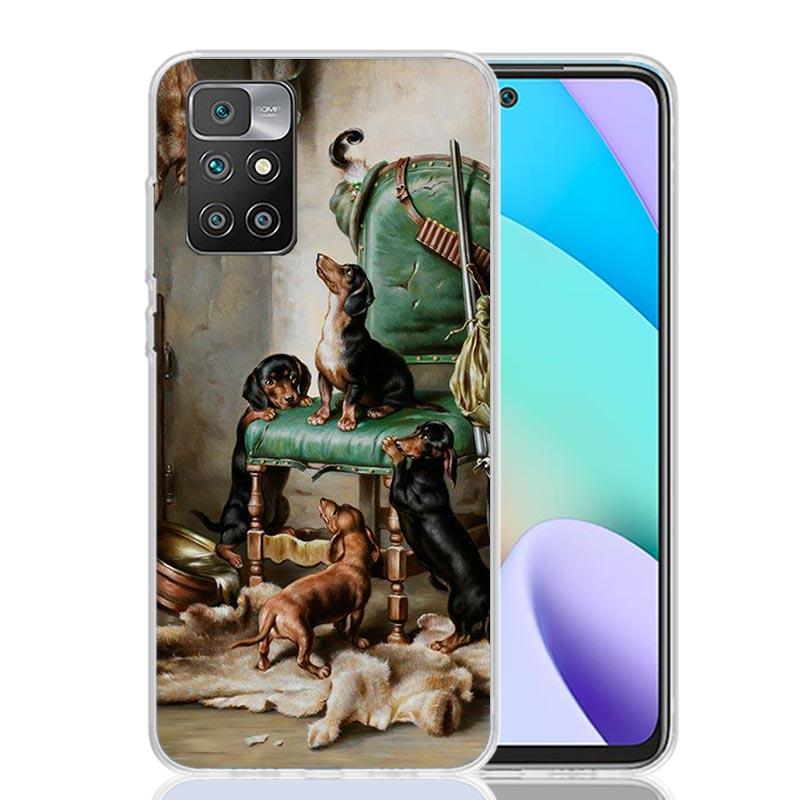 Hunter Dog Hunting Phone Case For Xiaomi 14C 13C 12C 13 12 10 10A 10C 9 9A 9C 9T 8 8A 7 7A 6 6A K70 Pro K60 K40 K20 14C 13C 12C