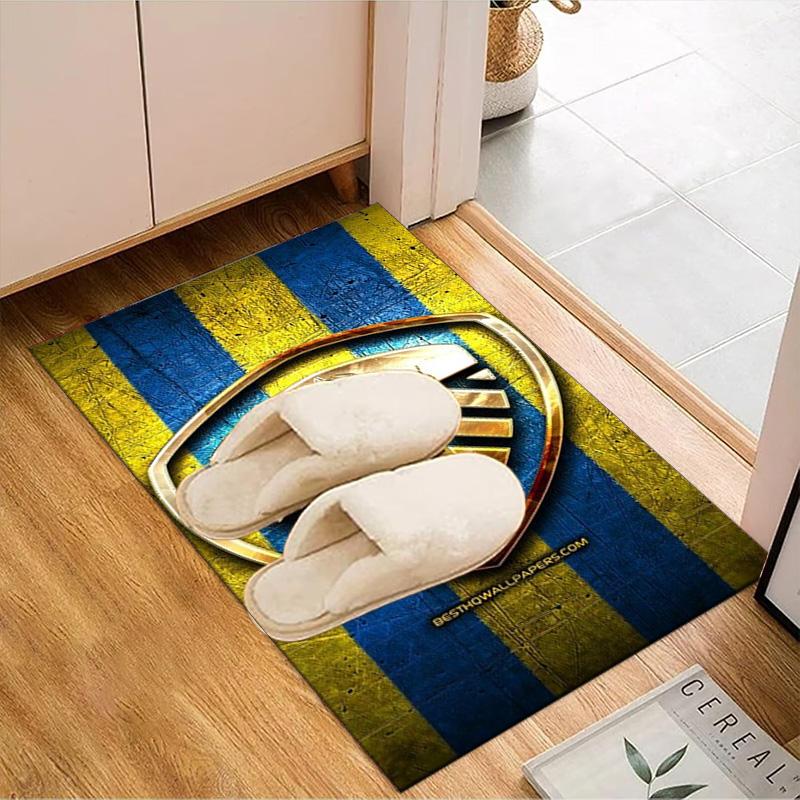 Fc Crest Design Printed Office Carpet Chair Cushion Entryway Rug, Rugs for Living Room, Bedroom Christmas gifts
