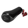 5 Speed Shift Knob Lever with Light Carbon Fiber Style Replacement for 1 3 5 6 7 Series X1 X3 Z4 Z5 M3