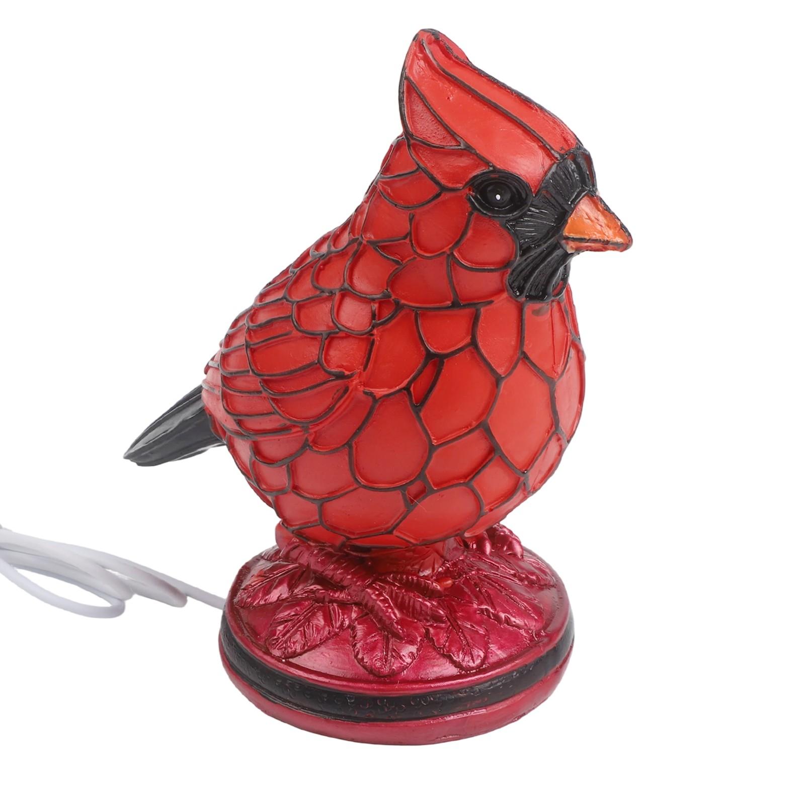 

For Livingroom Home Decor Resin Bird Night Light Lamp with Soft Glow