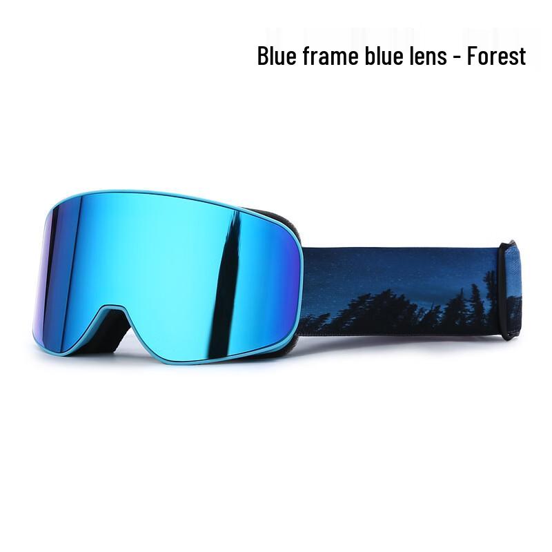 UOSU Kids Double-Layer Ski Goggles - OTG Compatible