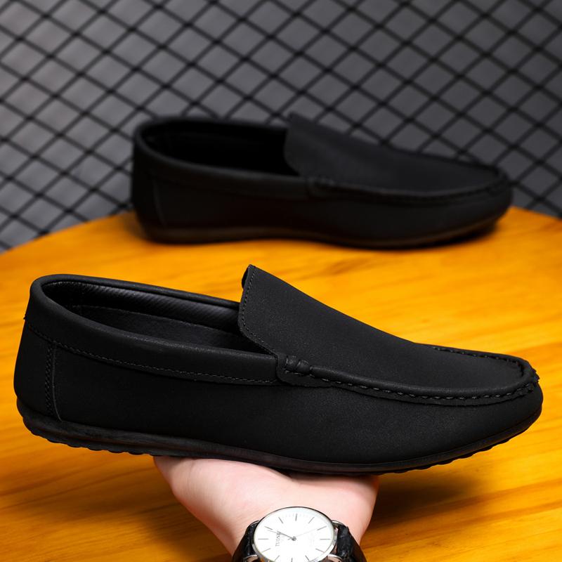 Herren Freizeit Schuhe zum Hineinschlüpfen Formelle Leder Herren Loafer Luxus Marke Business Schuhe Bequem Weich Herren Fahrerschuhe Mokassins