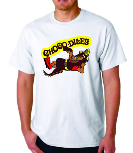 

CHOCODILES - ФУТБОЛКА CHAUNCEY! HOSTESS PILLSBURY НЕ QUISP Футболка с хлопьями Twinkies L