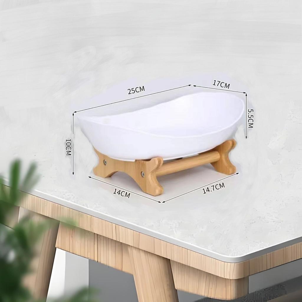 Obstschale Doppelschichtig Mehrschichtig Wohnzimmer Trockenobstschale Bambusrahmen Haushalts-Snackschale Süßigkeitenschale Obstkorb