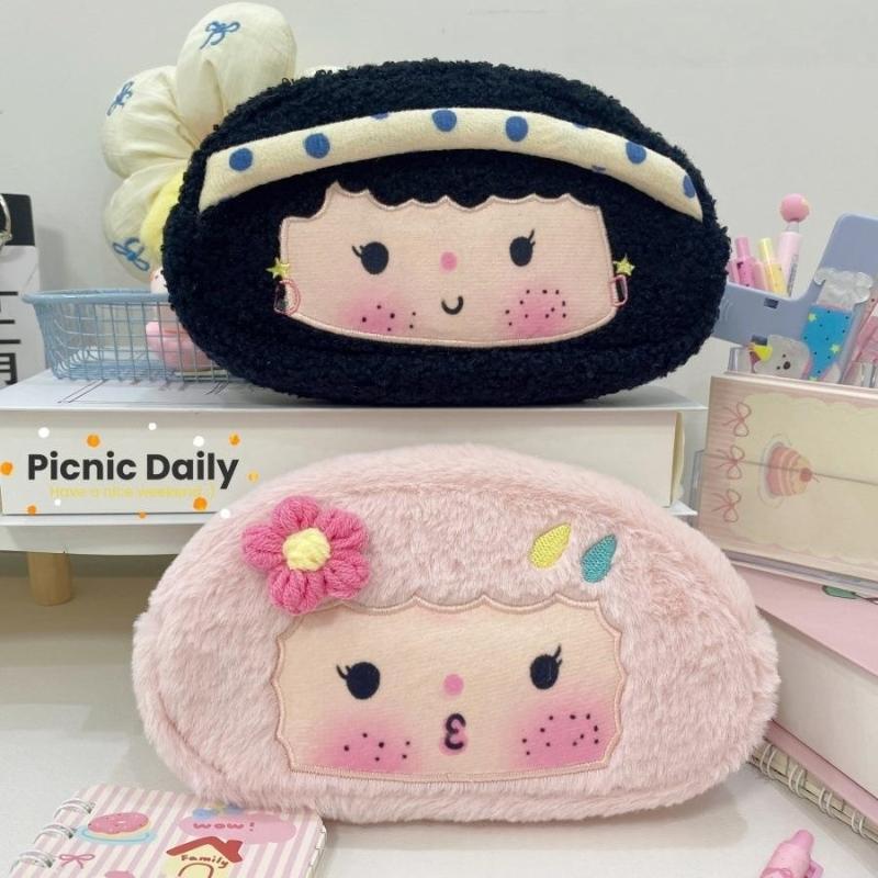 Portable Pencil Case Large Capacity Stationery Pouch Stationery Storage Bag Back To School