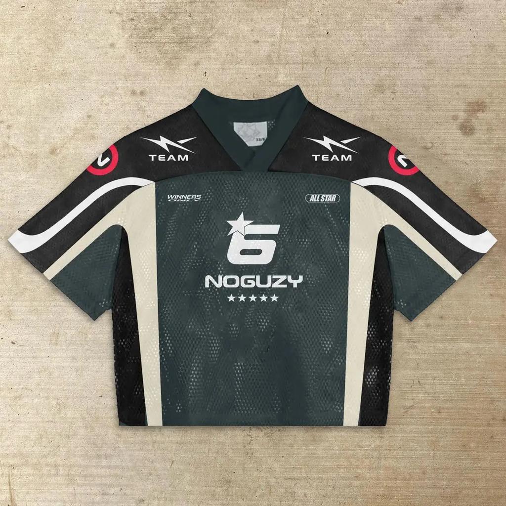 Digitálně potištěná volná trička s krátkým rukávem a grafickým potiskem, módní trendy ležérní tričko s krátkým rukávem Harajuku, krátké rukávy