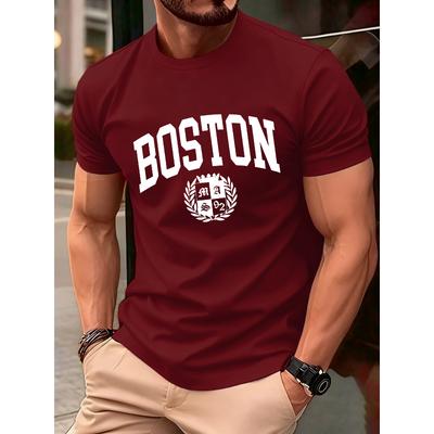 Cotton Printed Men's Fashion Loose Top Casual T-Shirts Men’s