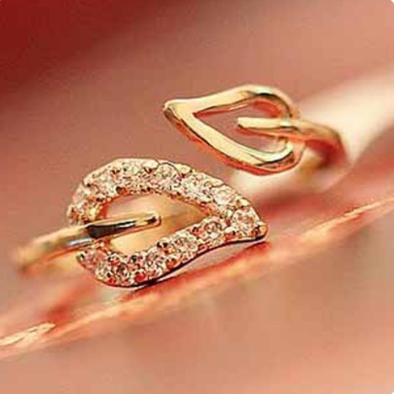 Party Leadership Commitment Gift Shining Bright Elements Rings For Women Lovers Open Ring