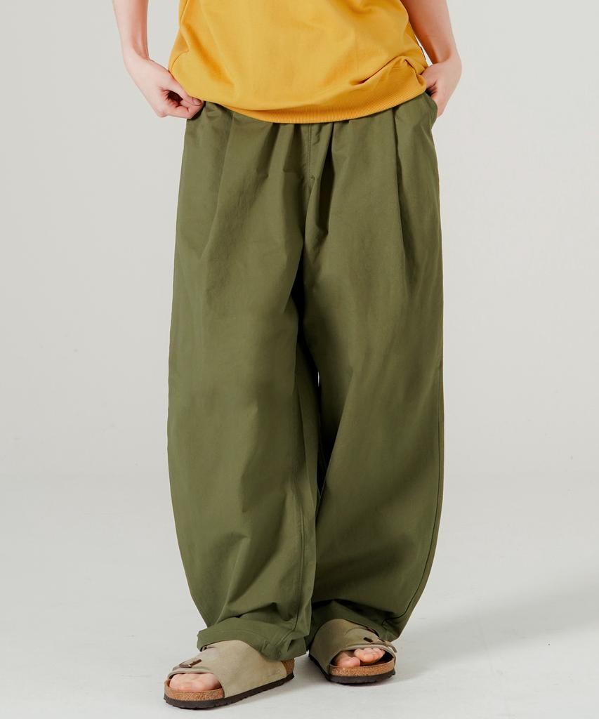 WV PROJECT Washed Cotton Balloon Pants Dusty Khaki Hslp7796