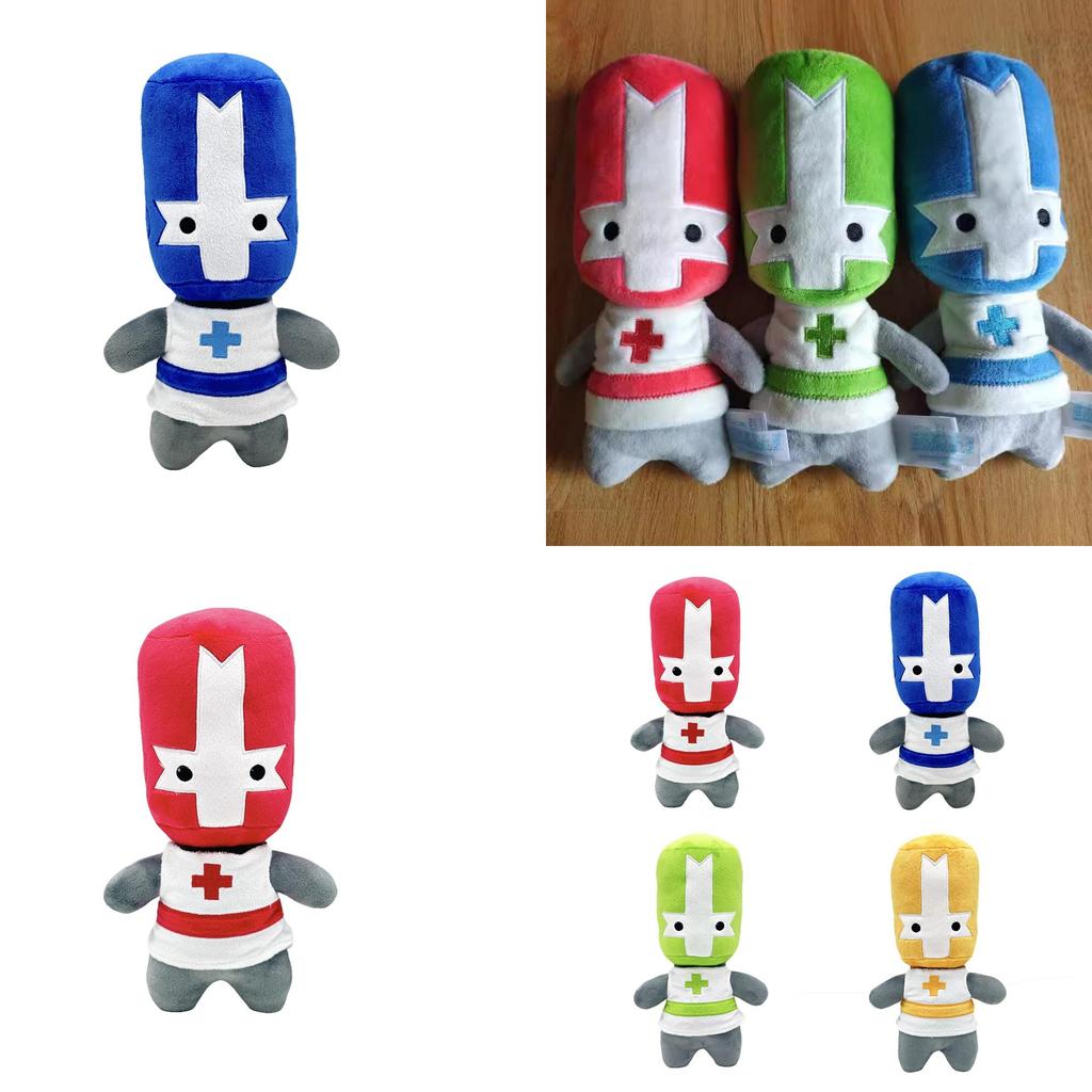 Adorable Castle Crashers Plush Toy Cute Doctor Figure Soft Stuffed Doll 26cm